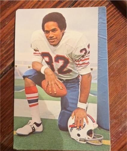 1976 Hyde Spot-Bilt #NNO O.J. Simpson — front