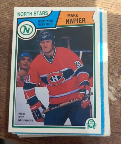 1983-84 O-Pee-Chee #192 Mark Napier — front
