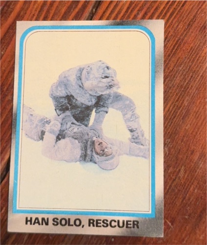1980 Topps Star Wars Empire Strikes Back Series 2 #152 Han Solo, Rescuer — front