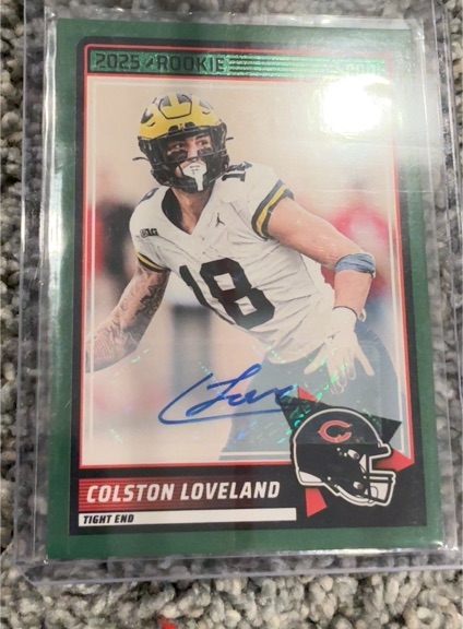 2025 Panini Score #31 Colston Loveland — front