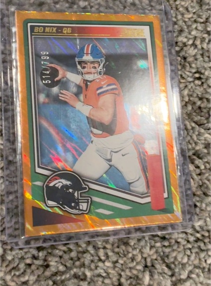 2025 Panini Score #154 Bo Nix — front