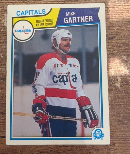 1983-84 O-Pee-Chee #369 Mike Gartner — front