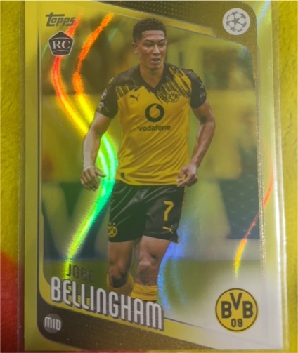 2025-26 Topps UEFA Club Competitions #5 Jobe Bellingham — front