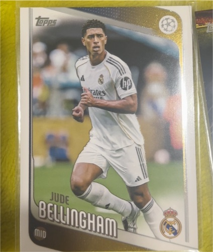 2025-26 Topps UEFA Club Competitions #64 Jude Bellingham — front