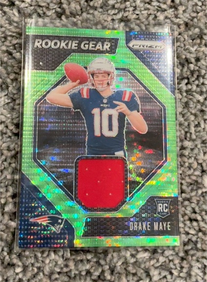 2024 Panini Prizm #RG-DME Drake Maye — front