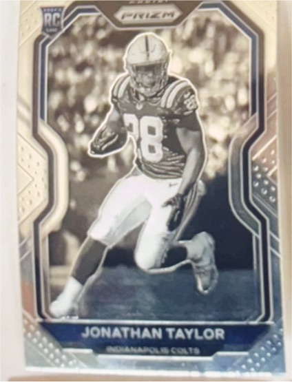 2020 Panini Prizm #332 Jonathan Taylor — front