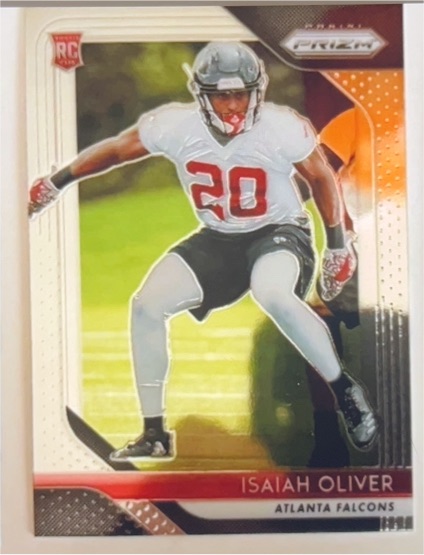 2018 Panini Prizm #259 Isaiah Oliver — front