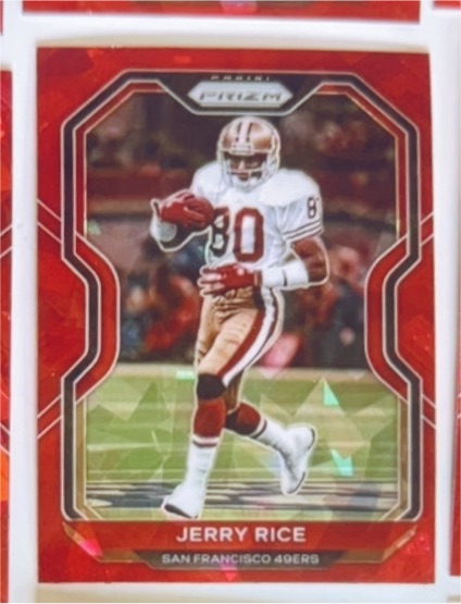 2020 Panini Prizm #291 Jerry Rice — front