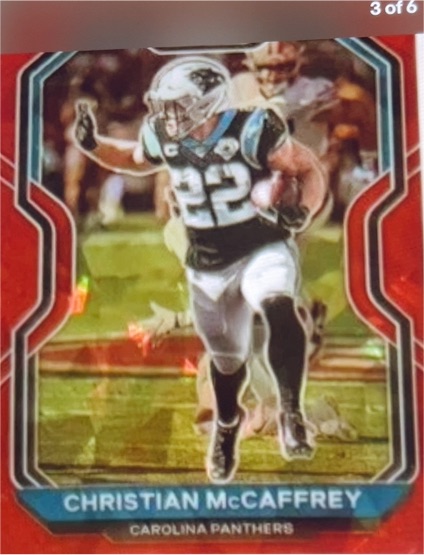 2020 Panini Prizm #237 Christian McCaffrey — front