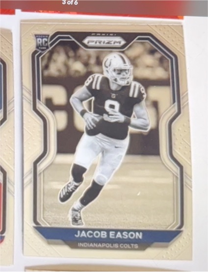 2020 Panini Prizm #331 Jacob Eason — front