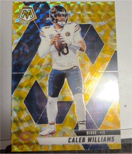 2025 Panini Mosaic #22 Caleb Williams — front