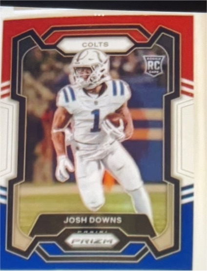 2023 Panini Prizm #345 Josh Downs — front