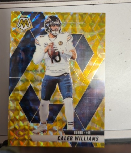 2025 Panini Mosaic #18 Caleb Williams — front