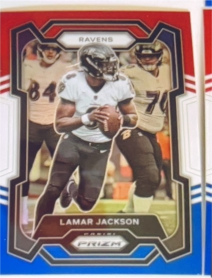 2023 Panini Prizm #18 Lamar Jackson — front