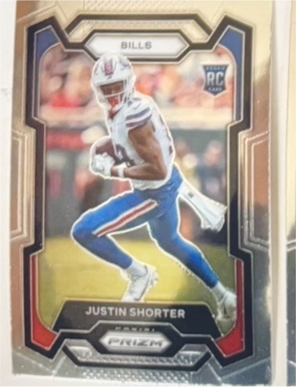 2023 Panini Prizm #310 Justin Shorter — front