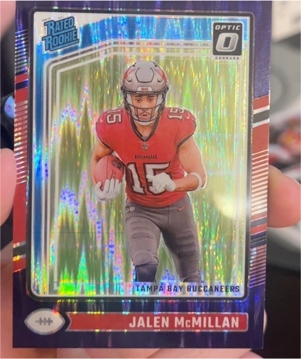 2024 Panini Donruss Optic #239 Jalen McMillan — front