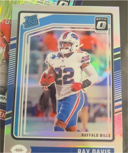 2024 Panini Donruss Optic #283 Ray Davis — front