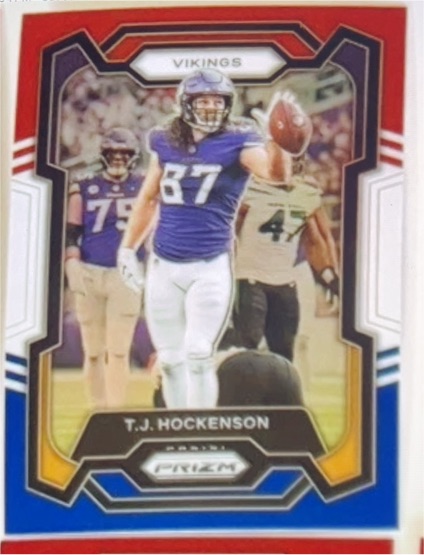 2023 Panini Prizm #198 T.J. Hockenson — front