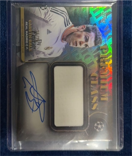 2024 Leaf Trinity #25 Gareth Bale — front
