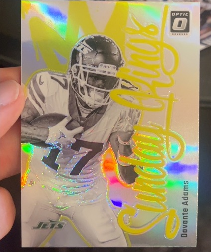 2024 Panini Donruss Optic #10 Davante Adams Sunday Kings — front