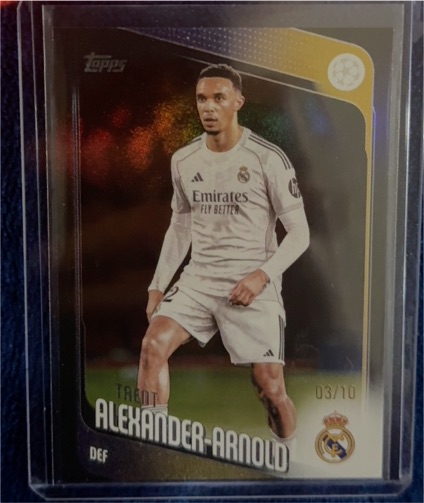 2025-26 Topps UEFA Club Competitions #03/10 Trent Alexander-Arnold — front