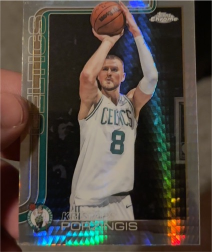 2025-26 Topps Chrome #41 Kristaps Porzingis — front