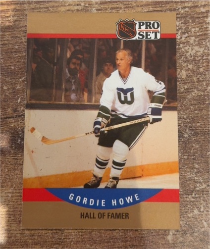 1990-91 Pro Set #660 Gordie Howe — front