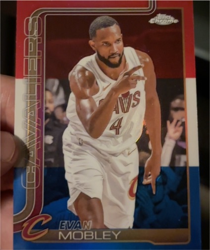 2025-26 Topps Chrome #67 Evan Mobley — front