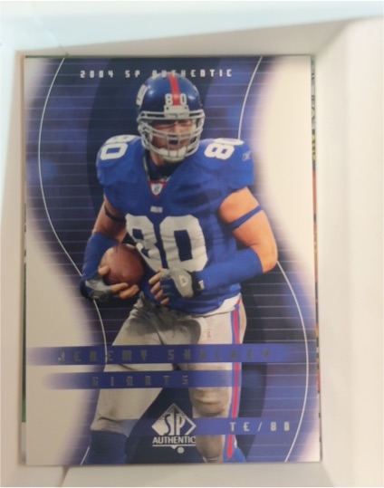 2004 SP Authentic #59 Jeremy Shockey — front