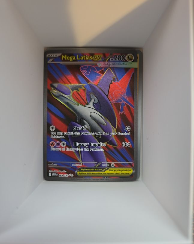 2025 Pokémon Mega Evolution #163 Mega Latias GX — front
