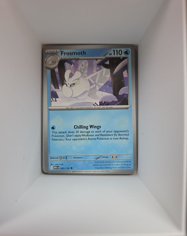 2025 Pokemon Mega Evolutions #043 Frosmoth — front