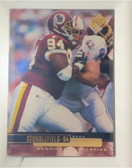 1999 Upper Deck #222 Dana Stubblefield — front