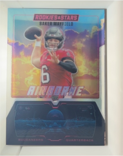 2025 Panini Rookies & Stars Airborne #Baker Mayfield — front