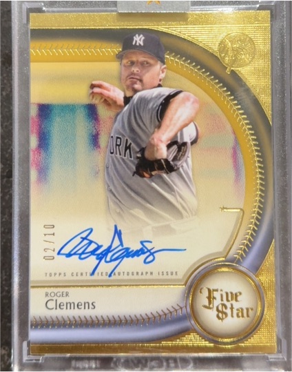 2025 Topps Five Star #02 Roger Clemens — front
