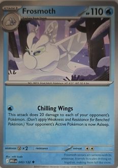 2020 Pokémon ME01: Mega Evolution #043 Frosmoth — front