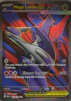 Pokemon ME01: Mega Evolution Mega Latias ex #163/132 — front