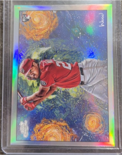 2025 Topps Cosmic Chrome #STN-4 James Wood — front