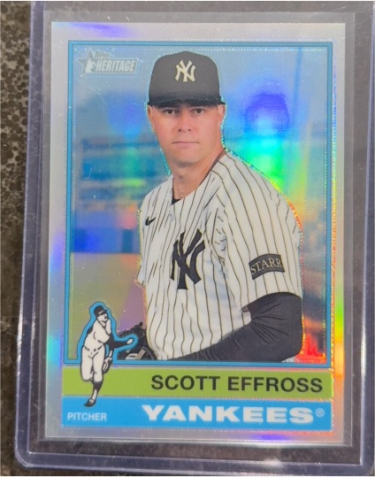 2025 Topps Heritage High Number #636 Scott Effross — front