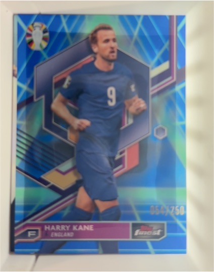 2023 Topps Finest Road to UEFA Euro 2024 #22 Harry Kane — front