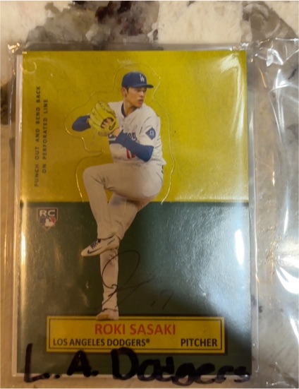 2025 Topps Archives #64SU-2 Roki Sasaki 1964 Stand-Ups Rookie Card — front