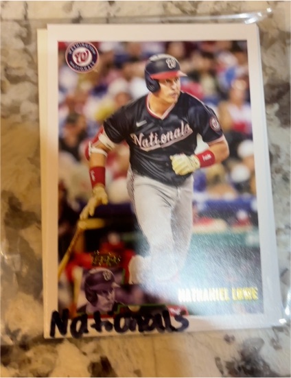 2025 Topps Archives #135 Nathaniel Lowe — front