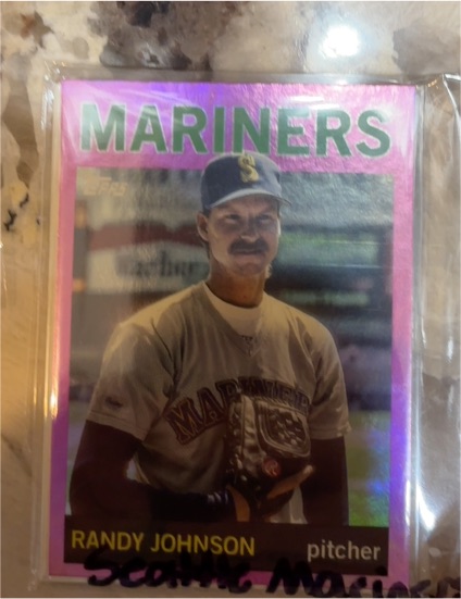 2025 Topps Archives #45 Randy Johnson — front