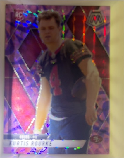 2025 Panini Mosaic #368 Kurtis Rourke — front