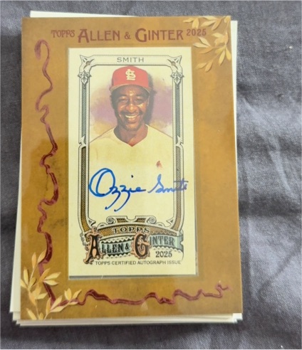 2025 Topps Allen & Ginter #MA-OS Ozzie Smith — front