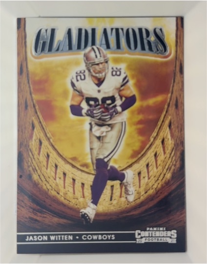 2021 Panini Contenders #GLD-JWI Jason Witten Gladiators — front