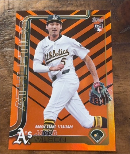 2025 Topps Update Series #US180 Jacob Wilson — front
