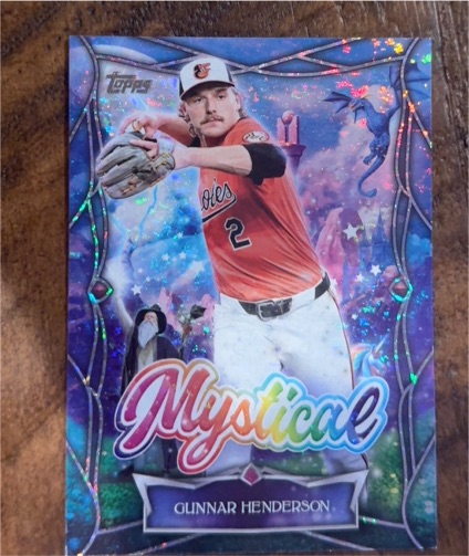 2025 Topps Update #MYS-2 Gunnar Henderson Mystical — front