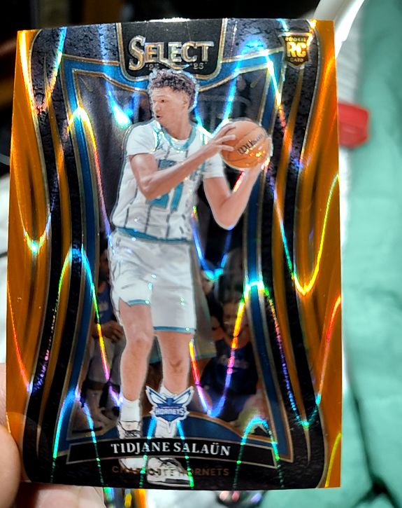 2024-25 Panini Select #397 Tidjane Salaun — front