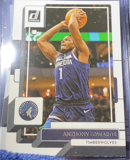 2022-23 Donruss #96 Anthony Edwards — front