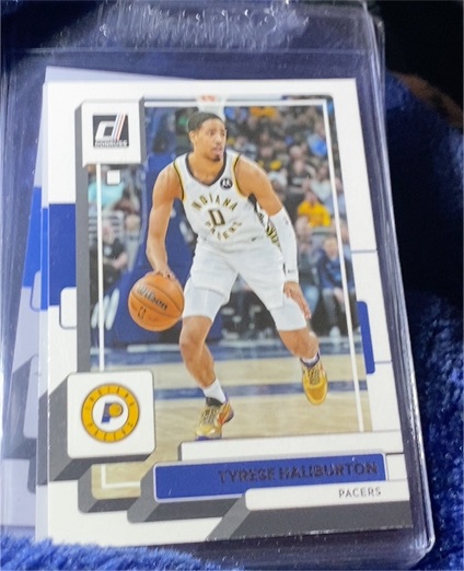 2022-23 Panini Donruss #47 Tyrese Haliburton — front